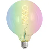 Luumr Smart E27 Dimbar LED-lampa G125 RGBW 4W 250lm 2700K