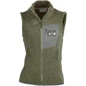 Lundhags Women's Flok Wool Pile Vest Forest Green