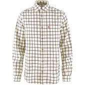Fjällräven Men's Övik Flannel Shirt Chalk White-laurel Green