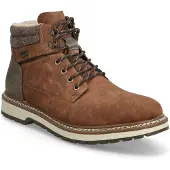 Rieker Boots med snörning brun / mörkgrå