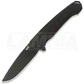 MK Knives & Tools Ingeni Blackout 01F-FP003 Stonewashed Black PVD CPM S90V, Black PVD Titanium, pocket knife