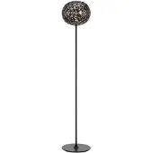 Kartell Design golvlampa Planet, dimbar, Aluminium / grå / zink, Vardagsrum / matsal, Syntetmaterial, Design, Golvlampa