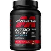 Muscletech , Nitro Tech Whey Protein, Mjölkchoklad, 2,20 lbs (998 g)