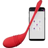Lovense Vulse Handsfree Thrusting Vibratorägg - Röd - Röd