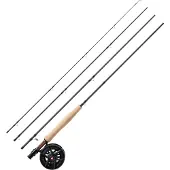 Greys Fishing Greys Enhands Flugfiske Kit Fin Combo 4-Delad (Klass / Längd: 6-7 / 9 Fot)