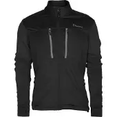 Pinewood Abisko Power Fleece Jacka (Färg: Svart, Storlek: Medium)