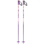 Salomon - Skidstavar - Steep Purple/Pink för UnisexAluminium - Storlek 125 cm - Lila