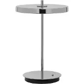 UMAGE LED bordslampa Asteria Move, dimbar, Aluminium / grå / zink, Vardagsrum / matsal, Metall, Design, LED-bordslampa