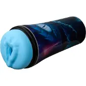 XR Brands Pussidon Sjömonster Stroker - Blå - Blå