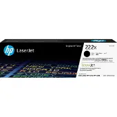 HP 222X (W2220X) svart toner hög kapacitet (original)