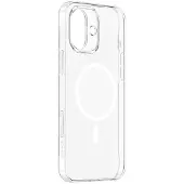 Baseus iP16 TouchButton Magnetiskt mobilskal (transparent)