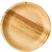 Papstar 87960, Tallrik, Rund, Palmblad, Brun, Mönstrad, 25 styck