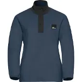 Jack Wolfskin Sumetro, Fleecepullover, Dam, Blå