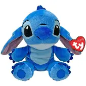 TY Beanie Baby Stitch - (mjuk kropp) -6" Bl