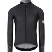 Q36.5 Gregarius Hybrid Collar Fade Long Sleeve Jersey Black Grey, Size M