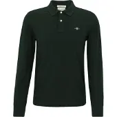 Gant Reg Shield Rugger Pikétröja Med Lång ärm