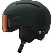 Salomon Driver Pro Sigphoto MIPS, Skidhjälm med visir, Mörkgrön