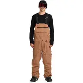 Volcom - Skidbyxor - Roan Bib Overall Terra Brown för Unisex - Storlek M - Brun