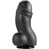 Vuxen Inferno Fat Boys Dildo 22 cm - Svart - Svart