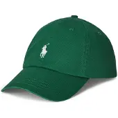 Ralph Lauren för män. 710667709149 Den ikoniska gröna kinesiska bomullskepsen (OSFA), Casual