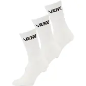 Vans - Strumpor - Classic Crew Socks White för UnisexNylon - Storlek L - Vit