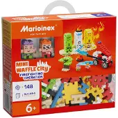 Marioinex Waffle Mini-brandkår Action-byggklossar Konstruktionsspel