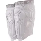 G-Form Benskydd V2 - Vit/silver, storlek Large