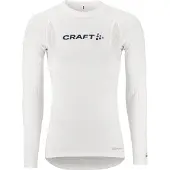 Craft Men's Active Extreme X Cn Long Sleeve White/blaze