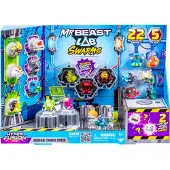 BEAST LAB MrBeast Lab, Swarms Fusion Chaos pk med figurer och podier