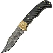 Damascus Lockback Buffalo