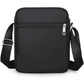 INF Crossbody-väska i Nylon för Män Sex dragkedjor