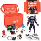 Skibidi Toilet Toilet Gigantisk Mystery Loot Box, 20 överraskningar, YouTube-animation