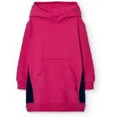 Boboli Fleece Combined Klänning Med Långa ärmar