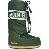 Moon Boot Snöboots grön / vit