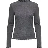 ONLY T-shirt 'ONLEmma' svartmelerad