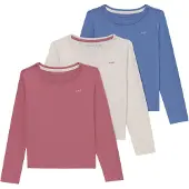 Abercrombie & Fitch T-shirt royalblå / greige / magenta