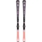 Rossignol - Skidpaket (skidor + bindning) - Arcade 80 + XP10 W 2027 för UnisexUll - Storlek 142 cm - Grå