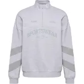 Hummel Oversized Tröja Med Halv Dragkedja