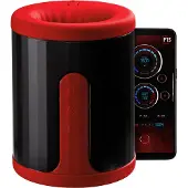LELO F2S - interaktiv masturbator - röd