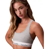 Calvin Klein Bh UNLINED BRALETTE kvinnor - Grå - EU M