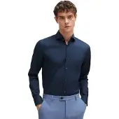 BOSS Hank Spread Skjorta Med Långa ärmar