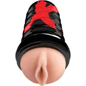 PDX Elite - masturbationsturbator - lufttät sugfunktion - naturfärg