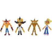 Crash Bandicoot Action Figures – 4 Pcs