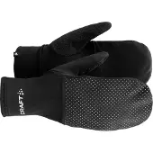 Craft - Trail running kläder - Lumen Fleece Hybrid Glove 2 Black för UnisexTrä - Storlek M - Svart