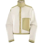 Salomon Women's Chroma Fleece Cardigan Whisper White