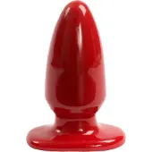 Doc Johnson Red Boy Butt Plug Large 14 cm - Röd - Röd