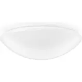 Bega RZB Flat Polymero taklampa on/off 14W 30cm 840, Vitt / opal, Hall, Syntetmaterial, Butiksbelysning