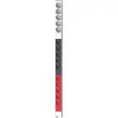 Bachmann 800.0107 19 tum Nätverksskåp-förgreningsdosa 1 U Jordat uttag Aluminiumprofil Flerfärgad
