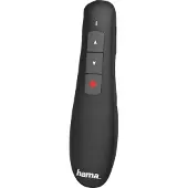 Hama X-Pointer Wireless laser presenter - Presentationsfjärrkontroll - RF - svart