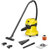 Kärcher WD 3 V-15/4/20 CAR - Dammsugare - med behållare - med/utan påse - gul